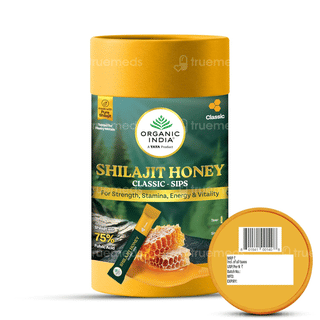 Organic India Shilajit Honey Classic 8Gm Pack Of 30 Sips